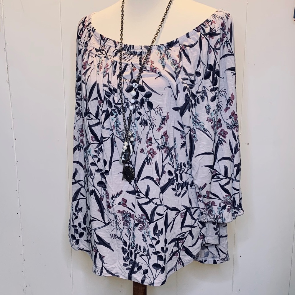 XXL floral Maurice’s Blouse